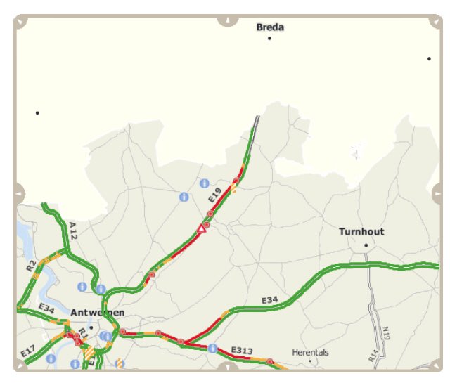 De versperde #E19 in Brecht doet het verkeer in de omgeving vastlopen. Niet alleen stevige file (en kijkfile) op de snelweg zelf, maar ook op de onderliggende wegen. Hou rekening met oplopende verliestijden!