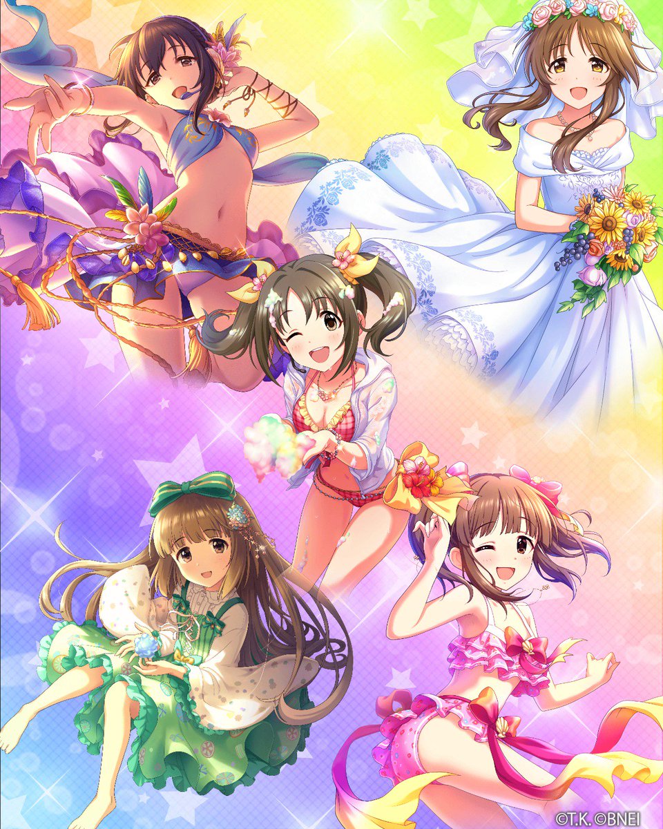 ヒト秋 Ar Twitter 私達 ビビッドカラージェイドです でしてー アイドルマスター シンデレラガールズ で 8周年記念 壁紙メーカー 公開中 好きなアイドルで自分だけの壁紙をつくってみたよ 壁紙メーカー Imascg Chihiro デレマス デレマス8周年