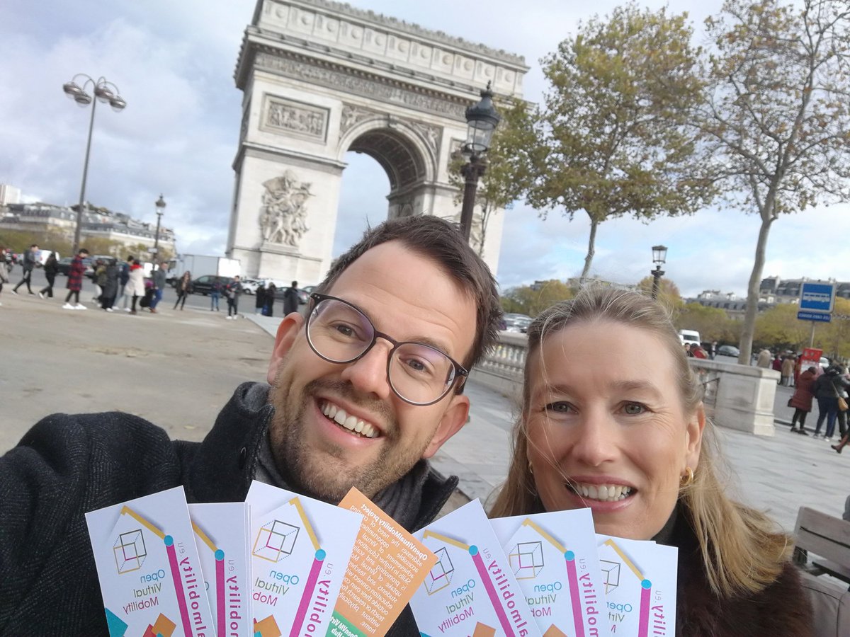 Europan sightseeing by joint forces of <a href="/UIBuniversitat/">Universitat de les Illes Balears - UIB</a> and <a href="/BeuthHS/">BHT (ehemals Beuth Hochschule)</a> few minutes before the project meeting <a href="/openVM_erasmus/">Open Virtual Mobility_Erasmus+</a> here in Paris #openvirtualmobility