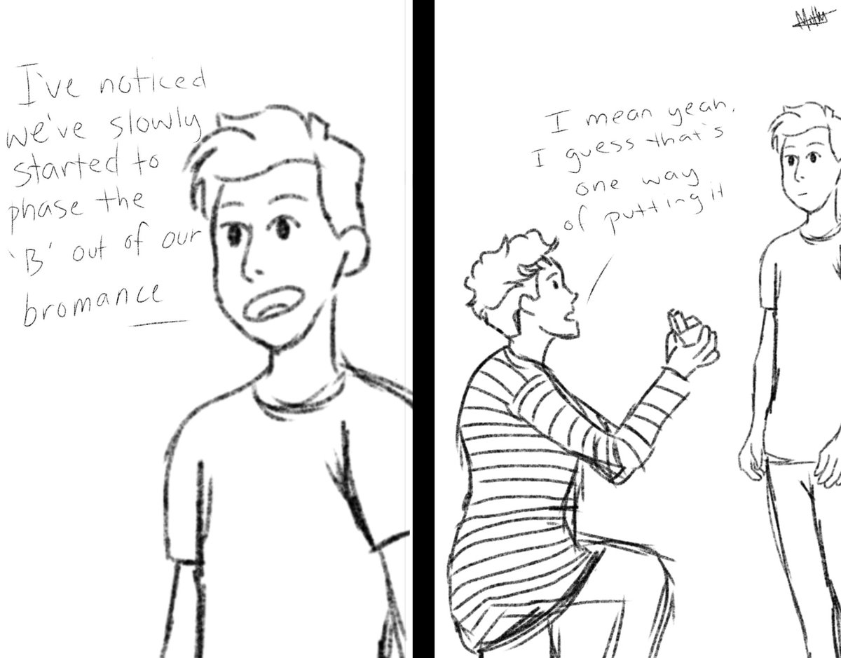 deathclassic___'s tweet image. did a very quick drawing of this tweet by @incorrectphan #phanart