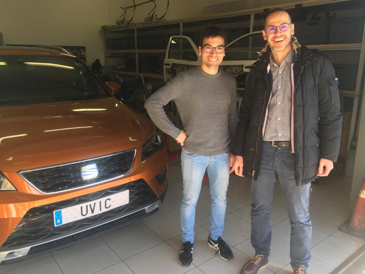 UVic_FCTE's tweet photo. This week, Wolfram Sopha from Nürtingen-Geislingen University, (Germany) visits the #AutomotiveEngineering students at Granollers Campus (@UGranollers), and carries out an #ErasmusTeaching in the Business and Quality Management course. https://t.co/THlRJoMUtk