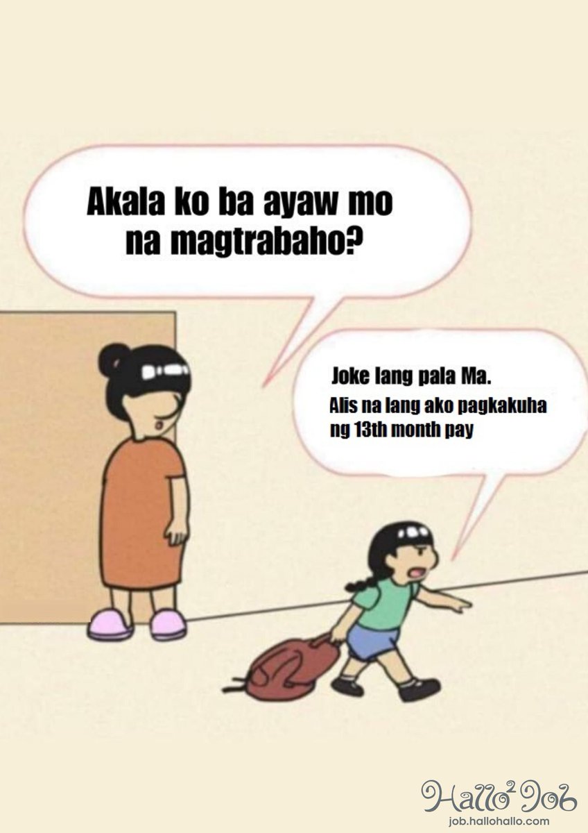 HalloHallo_Job's tweet photo. Yieeee relate siya 😁

#13thmonthpay https://t.co/qbsNipQqoX