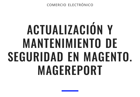 yagly's tweet photo. #BlackFriday y #CyberMonday: no solo importan las ofertas, no olvides el mantenimiento de seguridad. Tus clientes, y tus ventas, lo agradecerán. ¿Está tu #Magento actualizado? ¿Y los parches de seguridad? Más en nuestro blog. #Magereport #Madrid #ecommerce
https://t.co/9hWJq0UxOd https://t.co/vitU8hW9MA