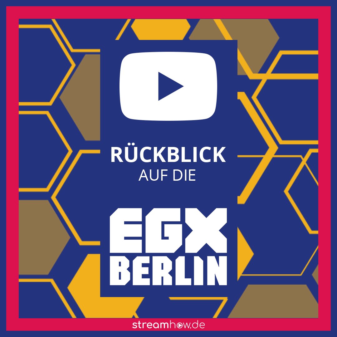 StreamHow_DE's tweet photo. ▶️So war unser EGX-Wochenende!
Wir waren vor ca. einer Woche in Berlin auf der EGX & haben für euch unsere Eindrücke in ein Video gepackt.
Schaut rein & überlegt ob ihr das nächste Jahr selbst vorbei schaut!
#egx2019 #egxberlin #streamhow #twitchde
▶️ https://t.co/824xcJwzrn https://t.co/KrpkReDyXT