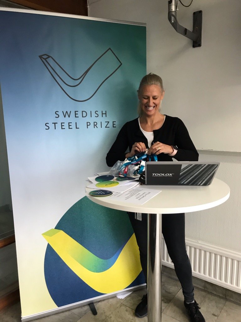 steelprize's tweet photo. The Swedish Steel Prize 2019 event has now officially started! SSAB Oxelösund welcomed around 200 participants to visit the mill, starting with safety instructions. #SteelPrize #SSABOxelösund #MillTour https://t.co/FU6CB8Ih4R