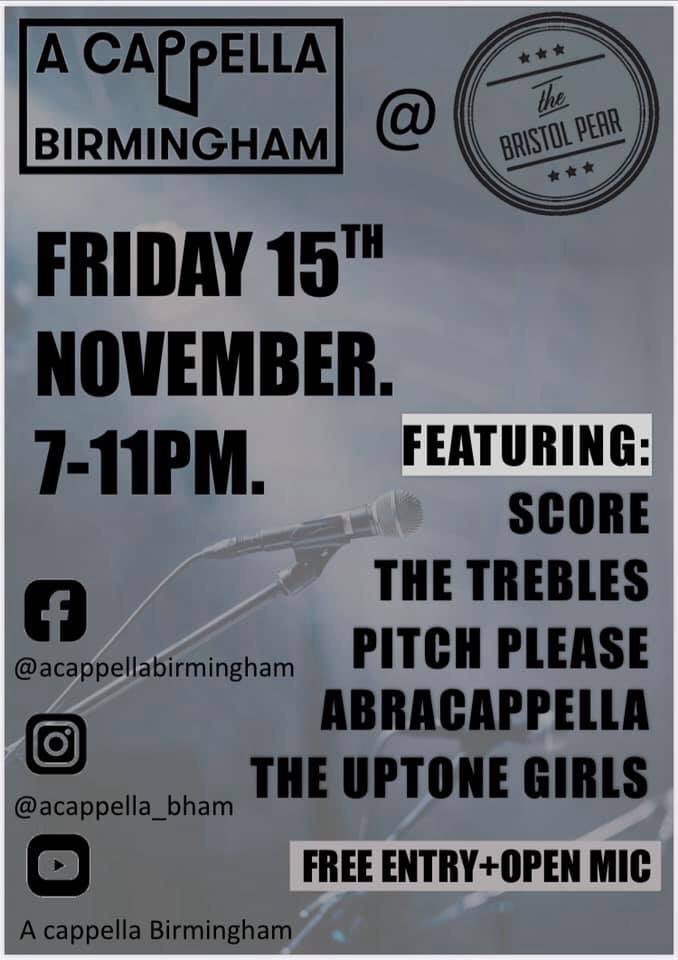 Join us at The Bristol Pear on Friday night, it’s going to be a gooden!! 🌟