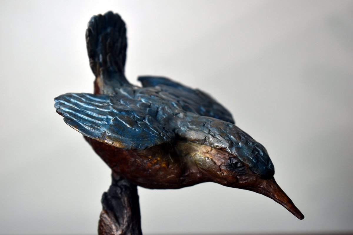 ElliotChanner's tweet image. New kingfisher sculpture.
#kingfisher #bronze #wildlife #sculpture #limitededition #interiordesign #britishbirds #art