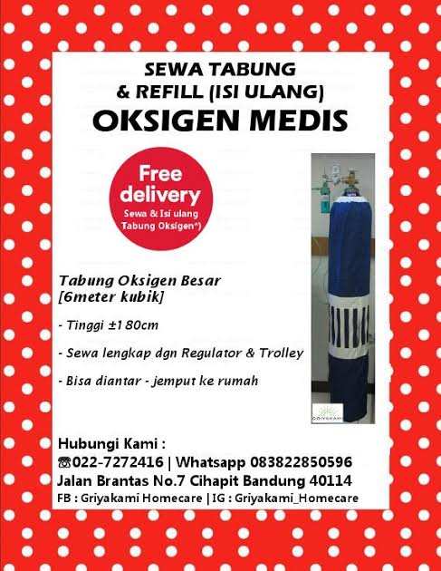 isi ulang Tabung Oksigen besar/kecil 24jam di jl.Brantas No.7 Cihapit Bandung Tlp 022-7272416. BISA REFILL 24JAM di Kantor selama stok tersedia. #infobandung #infobdg #seputarbandungraya #refilloksigenbdg #isiulangoksigenbdg #infomargahayu #prfmnews #bdg #harikesehatannasional