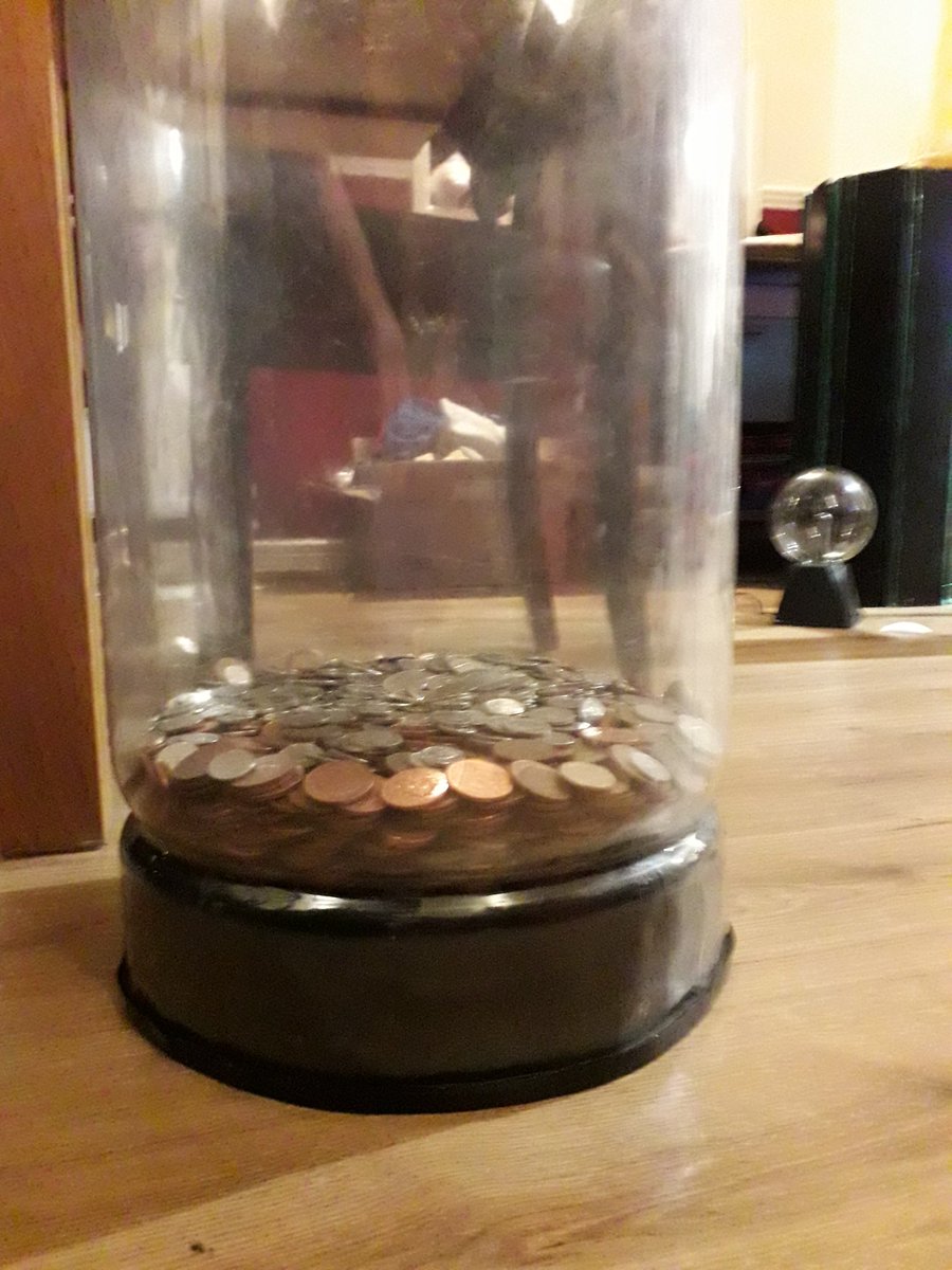 guidepanto's tweet photo. It's true that every penny does count. Already over £70 inside!! Keep donating https://t.co/r3gyA7Zlk0