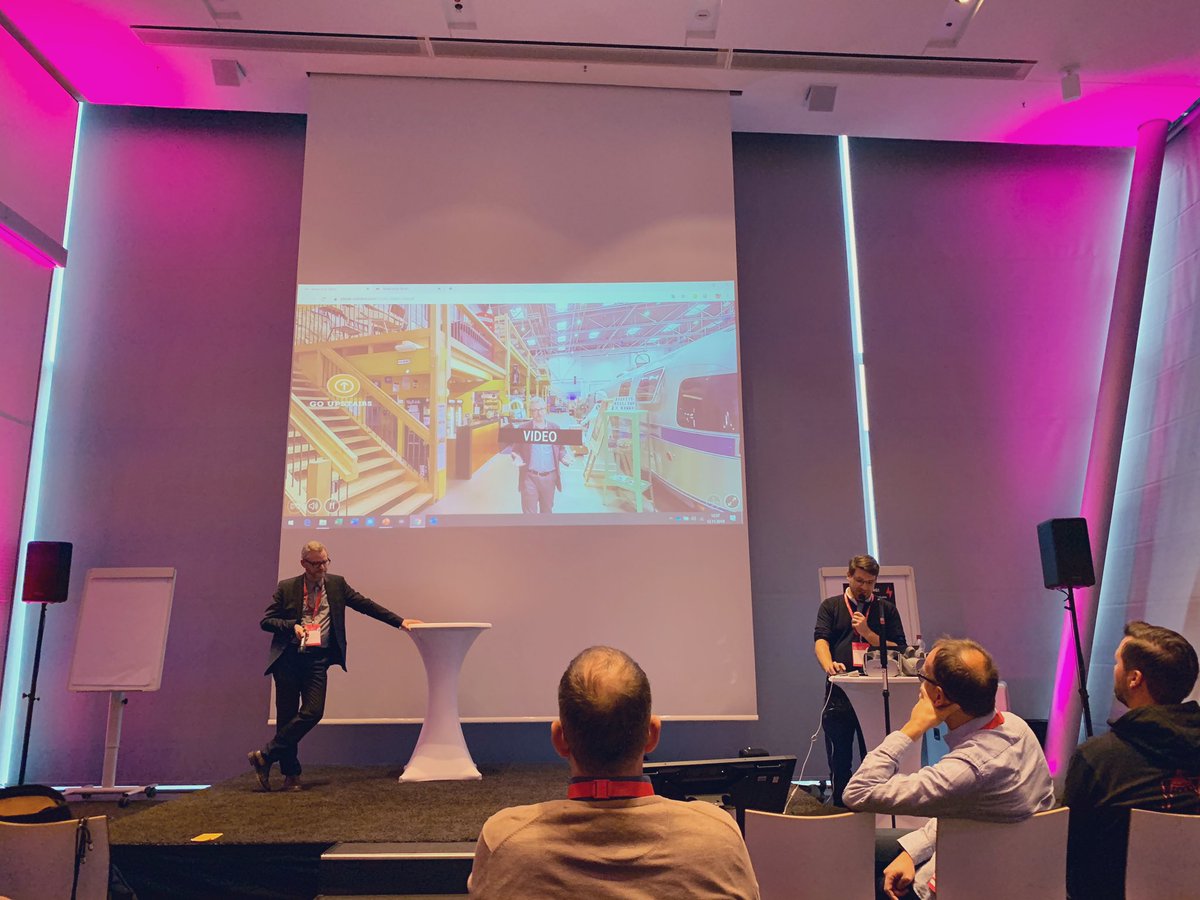 Rolf Illenberger @VRdrct und Thomas Lenz sprechen über den Einsatz von Virtual Reality im <a href="/BaseCampBonn/">BaseCamp Bonn</a> #BizBonn19