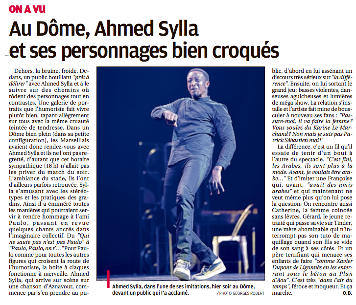 ProductionRobin's tweet photo. Ce weekend c'était le 🔥 à
Marseille.
Au #Vélodrome, mais aussi au #Dome pour @Ahmed_Sylla ;)
La tournée se poursuit jusqu'à fin décembre...
Dernières places sur https://t.co/tnTZoaWmtp
#Différent #AhmedSylla #RobinProduction #OMOL #AllysSpectacle https://t.co/l5iI3ugVIB