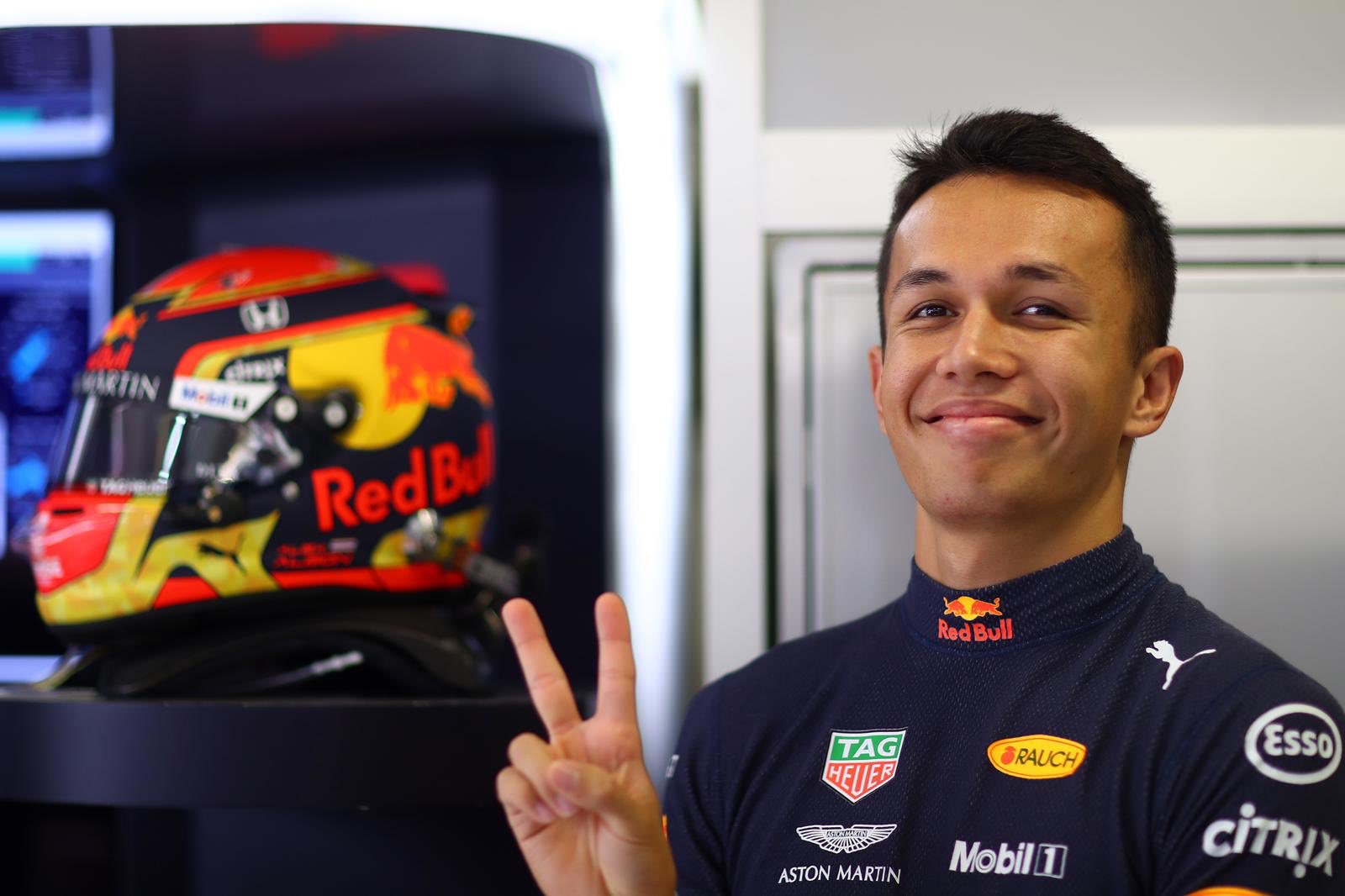 Alex Albon on X: "Super proud to announce I'm a Red Bull driver for 2020.  It's been an incredible 12 months, and it only gets crazier. Thank you to  @redbullracing for putting