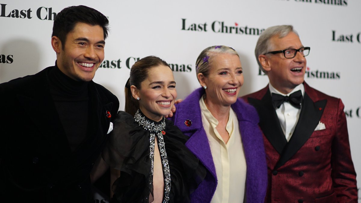 Universal Pictures Uk The Cast And Crew Behind Lastchristmas Lit Up The Carpet Last Night At The Uk Premiere In Cinemas Friday 2 2 Universal Pictures Uk The Cast And Crew Behind Lastchristmas Lit Up The Carpet Last Night At The Uk Premiere In Cinemas Friday 2 2