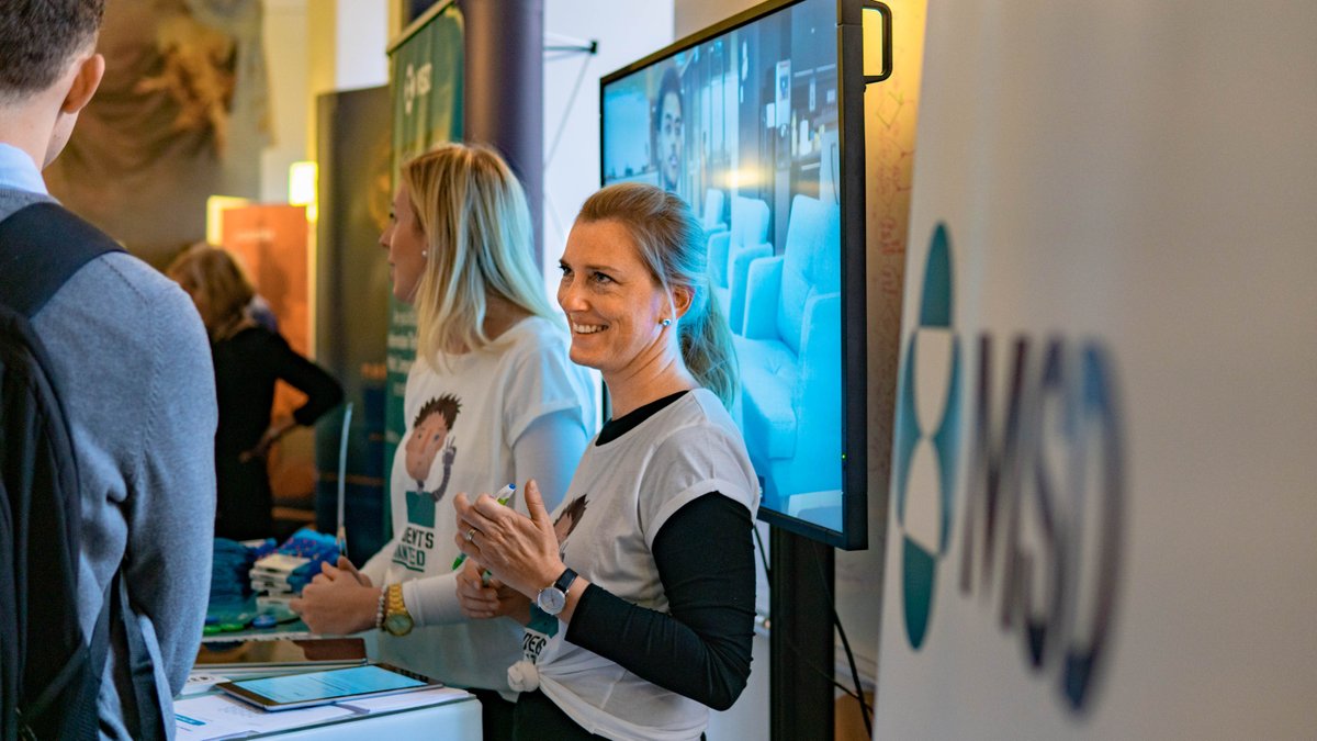 dlted_03's tweet photo. Radka Carrion and Eliška Šedivá represented MSD at @matfyz #JobFair, where they introduced our amazing Students programme and #Internship opportunities. #MSDPlaceToBe https://t.co/t8jqiUmw3w