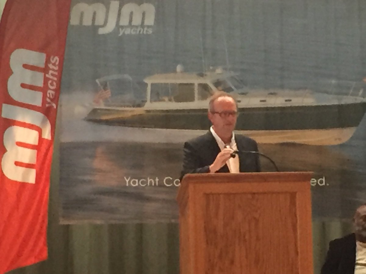 NCEast Alliance on Twitter "Peter Johnstone Of MJM Yachts (Pamlico