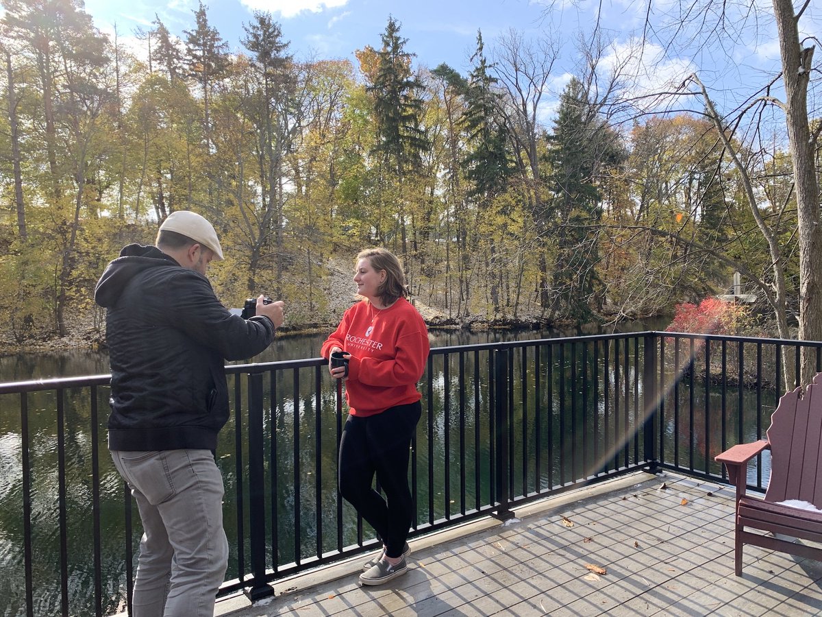 pushtwentytwo's tweet image. Last week we had the opportunity to spend the day at Rochester University to film a commercial that will run during an upcoming documentary about the city of Rochester, MI. Catch the spot on WXYZ-TV Channel 7 on Nov. 24th at 11am!