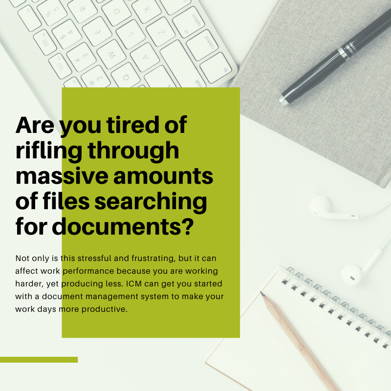 ICMdocs's tweet image. #icm #icmdocumentsolutions #documentmanagement #tuesday #tuesdaytips #gopaperless #savemoney #savespace #dms