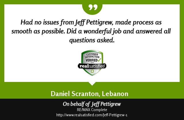 Yep. This recommendation just made my day. realsatisfied.com/Jeff-Pettigrew… via <a href="/realsatisfied/">RealSatisfied</a>
