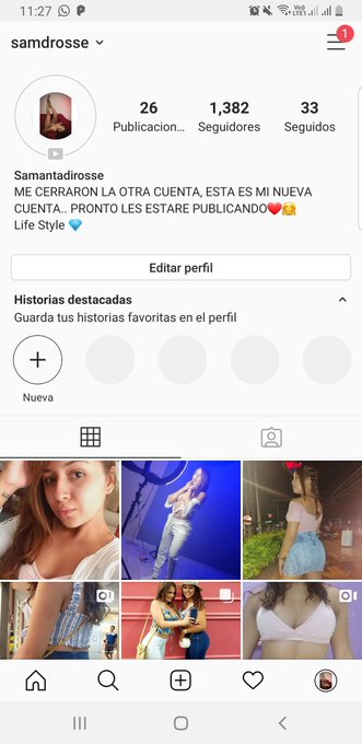 Nueva cuenta de Instagram, me cerraron la otra 😥 NEW ACCOUNT OF INSTAGRAM   @samdrosse https://t.co/<a href="/tag/porn"class="tags"><span>#porn</span></a><a href="/tag/rt"class="tags"><span>#rt</span></a><a href="/tag/blackfriday2019"class="tags"><span>#blackfriday2019</span></a><a href="/tag/blackfridaycolomb"class="tags"><span>#blackfridaycolomb</span></a>