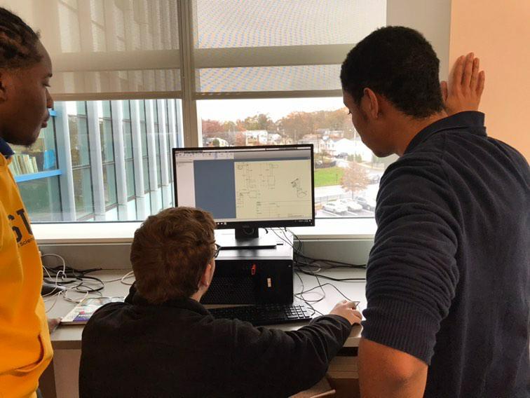 our teammates working on the dimensions for the swing that soon we will be making.
>
>
>
If you're interested in making any donation please don't hesitate and click on our link down below. Any donation is appreciated! 
gf.me/u/wi3mpz