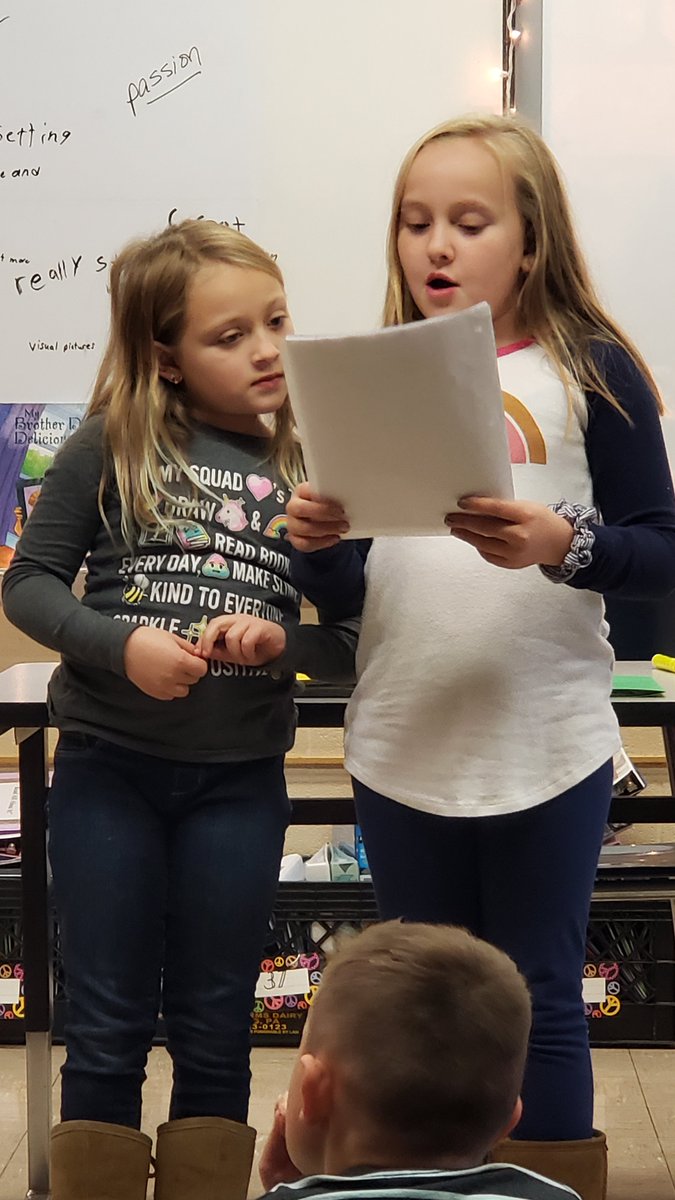 WCSDEmpowers's tweet photo. Students from @BrinckSchool in Mr. LaSusa's Grade 4 writing class share their work during #AuthorsShare. Understanding the writing process and learning from one another! ✍️📓 Ask your child to share what they are writing about! https://t.co/yMzpveT8wp