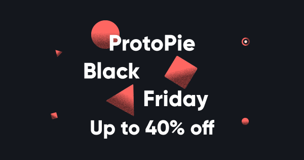 ProtoPie Black Friday 2019