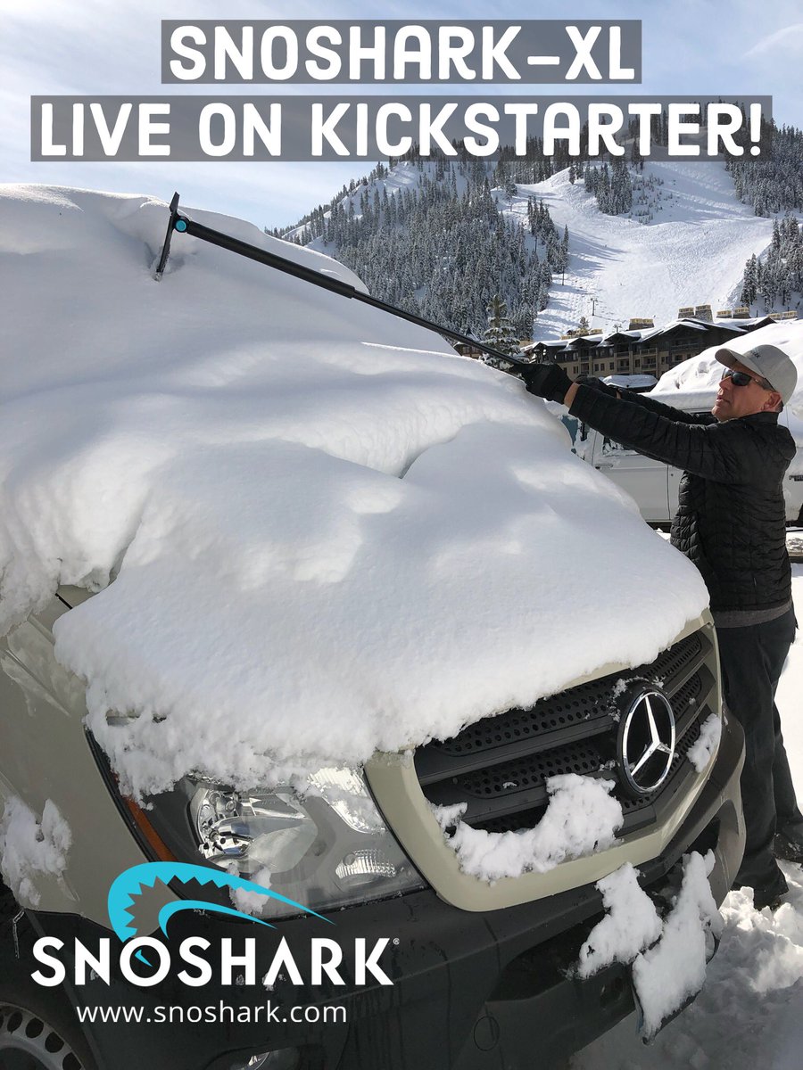 Sno_Shark's tweet photo. Hands down the best snow tool out there! Reach the highest points of every vehicle. #safetyfirst ⚠️⚠️⚠️ #snoshark #snosharkxl #snowshark #blackfriday #earlybird #christmas #gift #giftgiving #giftsforher #giftsforhim https://t.co/7PbzhZ8Mby