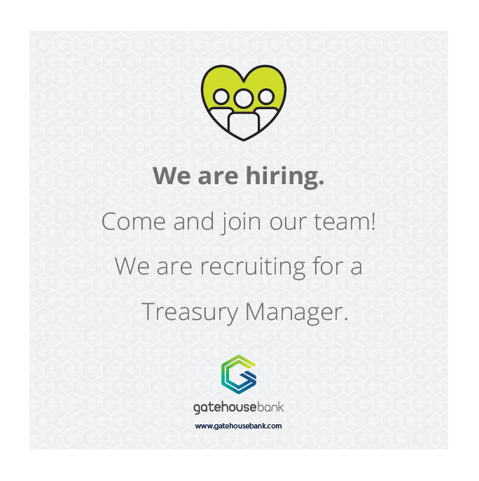 gatehousebank's tweet photo. We are hiring. Come and join our team in London! We are recruiting for a Treasury Manager.
Find out more information here:
https://t.co/ACB2dxfPgG
#GatehouseBank #Hiring #Recruitment #Newjob #TreasuryManager #London https://t.co/jzxwvp4U8P