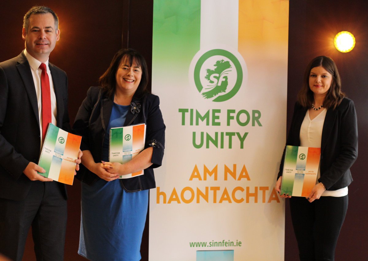 sinnfeinireland's tweet image. Sinn Féin publish 2019 Ard Fheis clár - @PearseDoherty sinnfein.ie/contents/55344 #SFAF19 #TimeForUnity