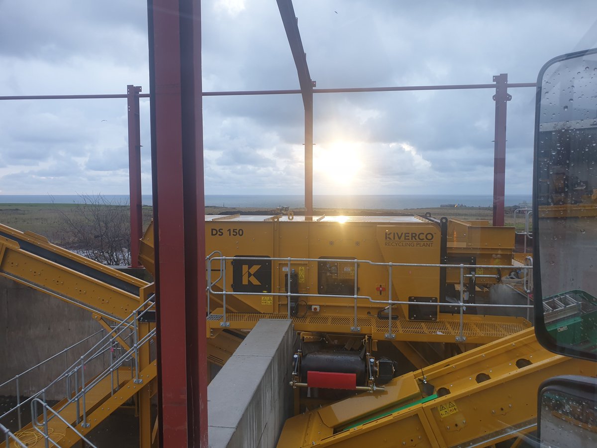 kiverco's tweet photo. This week's Kiverco installation at @EISWaste Aberdeen. We're experiencing some wet conditions to say the least but all going to plan! #builtwithbackbone https://t.co/VkZbT8GRyg
