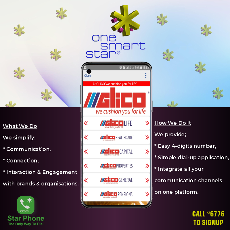 starphoneghana's tweet photo. @GLICOLife cushions you for life.

Call now on their Star Number *45426

#StarPhone #StarNumber https://t.co/aZsp9tE97F
