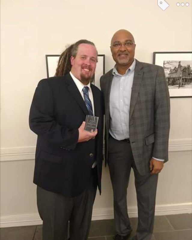 ChefChonko's tweet photo. Huge congratulations to Chef Hawkins who won the REB award for Teaching Excellence last night. I’m so honored to work with such a passionate teacher! #oneccps https://t.co/SG9txdboMv