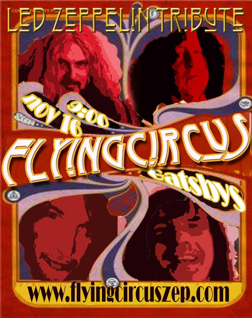 the_led's tweet photo. This Saturday night in Aston Pa .The Led Zeppelin tribute...The Flying Circus invades Gatsbys !!! https://t.co/rFpeTq2CEA