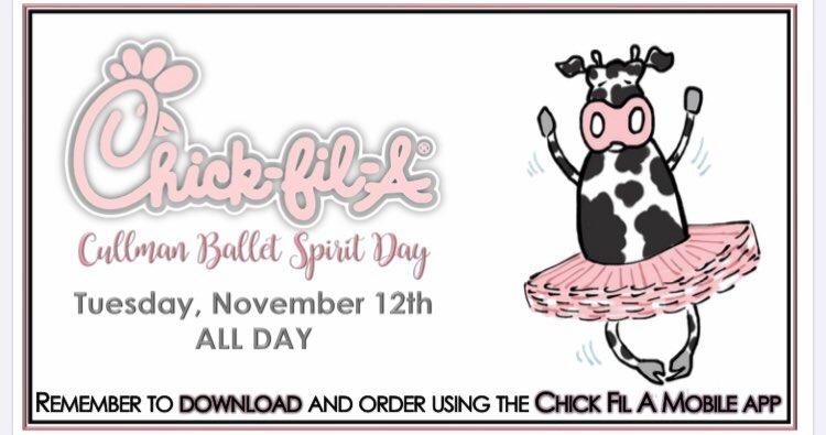 It’s Cullman Ballet Spirit DAY!