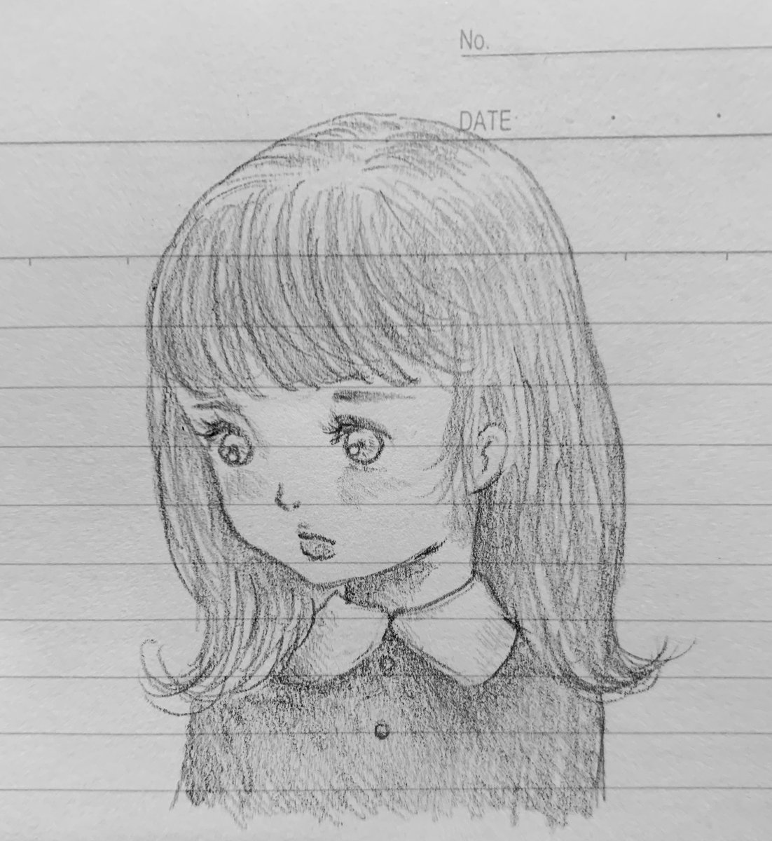 最近絵描けてないです
#落書き #アナログ 