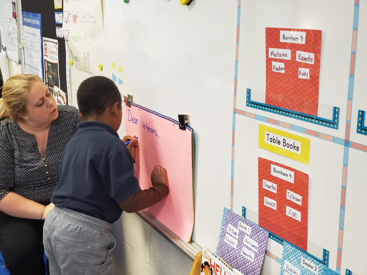 AnaleseCravens's tweet photo. Shared writing about Veterans Day. @MHollisterEES @Burnham203 @Engelhard_Elem #WeAreJCPS https://t.co/3fHJJKRDBa