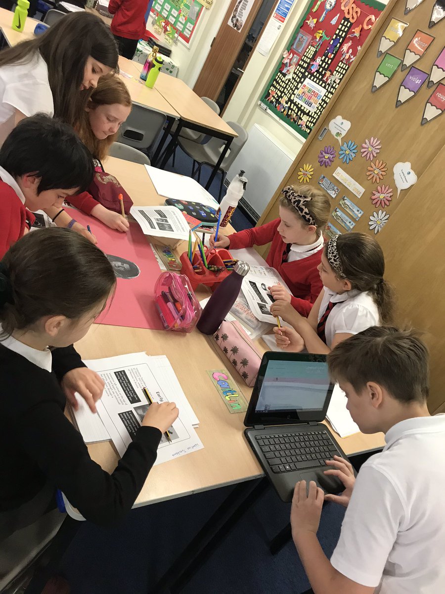 MissCleary4's tweet photo. P6 pupils from Rm11 &amp; 12 were using their teamwork, skimming and scanning skills to have expert understanding of one well known STEAM icon within the Space Industry #STEAM #NASA https://t.co/4ABz7qK38I