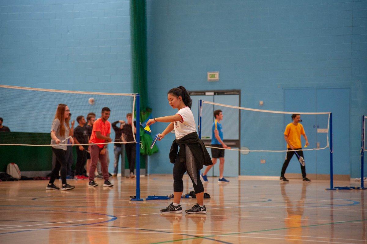 THIS GIRL CAN | Free female only #DMUactive badminton session 🙌

🗓️ 14th of November
⏰ 19:00 - 20:30
📍 <a href="/DMUleisure/">DMU Leisure Centre</a> (QEII)
🎟️ Free 

#HealthyDMU
#ProudToBeMore