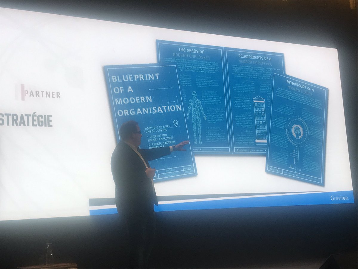 Blueprint for a Modern Organisation explained by <a href="/MrAdamHenderson/">Adam Henderson</a> at #csrsummit2019  #Millennials
