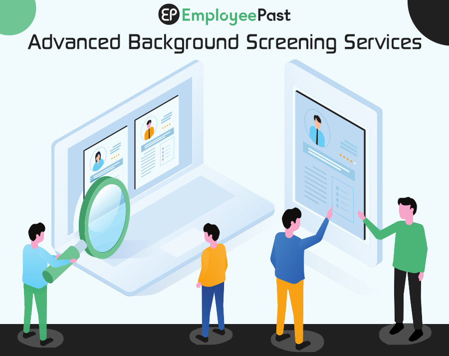 EmployeePast the platform offering advanced #backgroundscreeningservices. So now make hiring simple and quick with this highly efficient software. Pick the right #talent and boost your company's growth.
#EmployeeDetailsVerification #IdentityVerificationServices