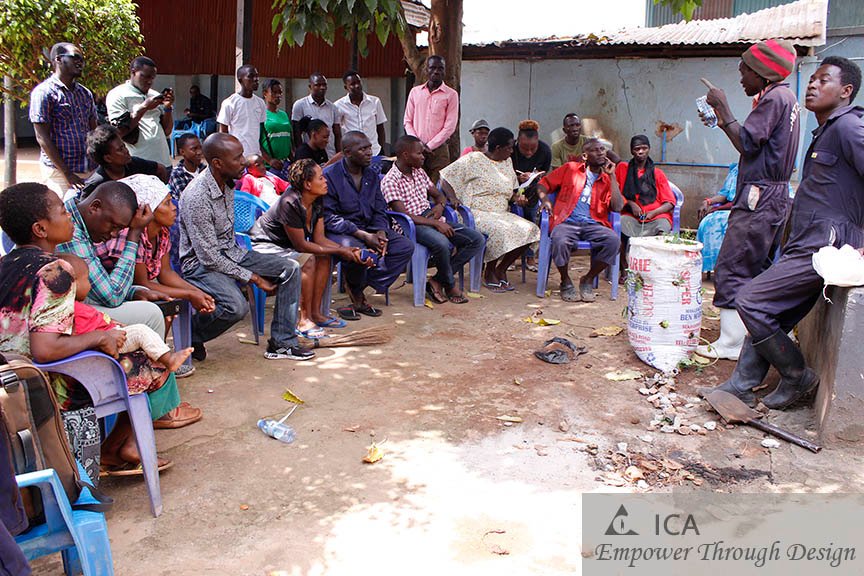 We had our training session on sack gardening on 9th November! Special thanks to the Ghetto Research Lab who facilitated the training and to Rotaract Kampala North who supported us!