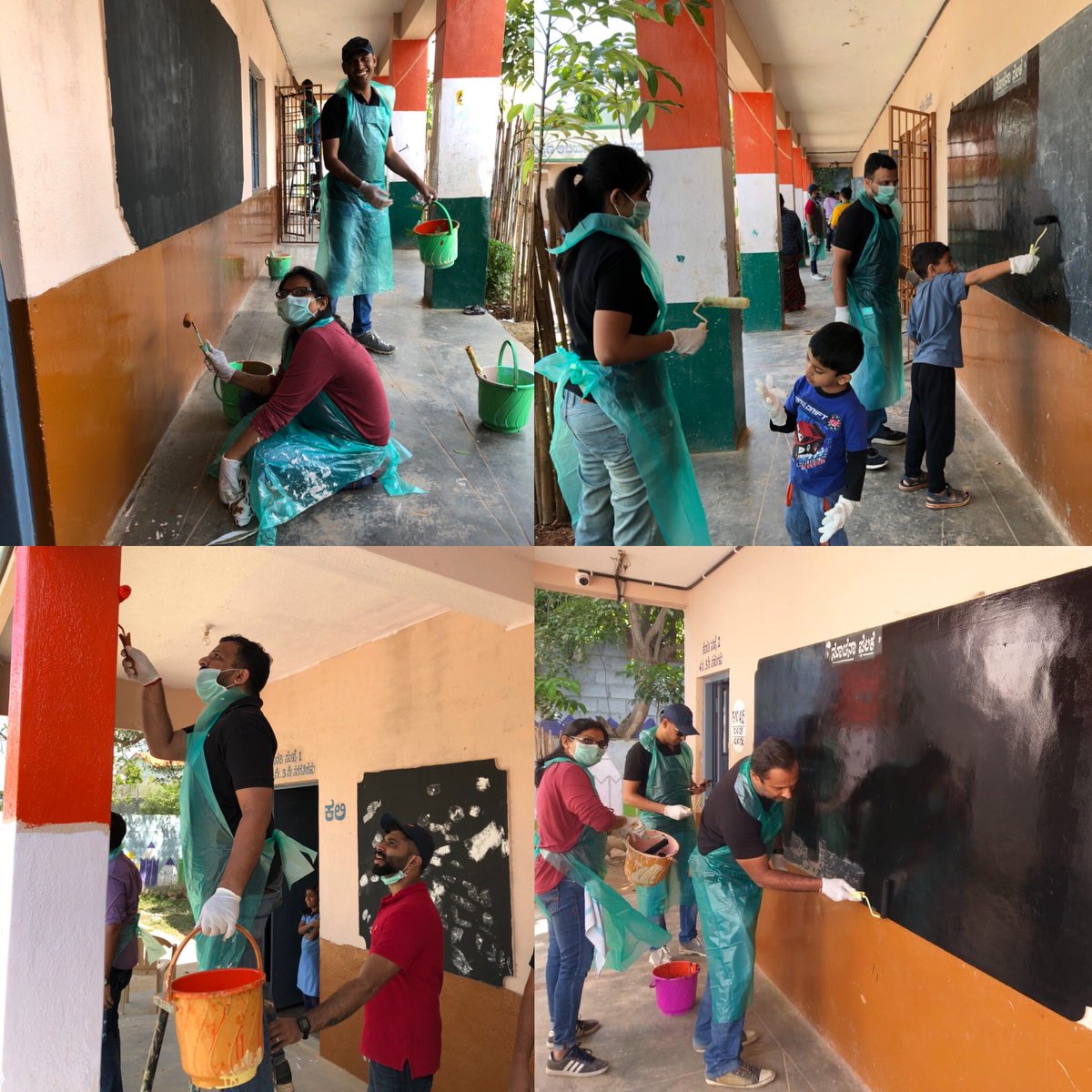 vattikuti's tweet photo. Volunteering for @SAP’s Month of Service has been so satisfying. As a team we have been part of many firsts .And government school kids rock @LifeatSAP @sap4good @SAPAriba #makeSAPAribaIDCAwesome @mdnadeemshaik @MrunalMB @GunjanCPatel @debaban1 @saiki0684 https://t.co/4Gi5osNxwg