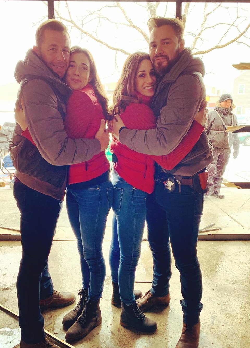 One Chicago Updates on Twitter "📷 Marina Squerciati and Patrick Flueger with their stunts