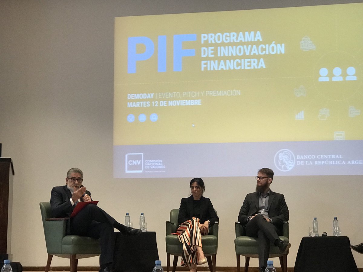 sigrid_tolaba's tweet image. #demoday #PIF programa de innovación financiera BCRA CNV