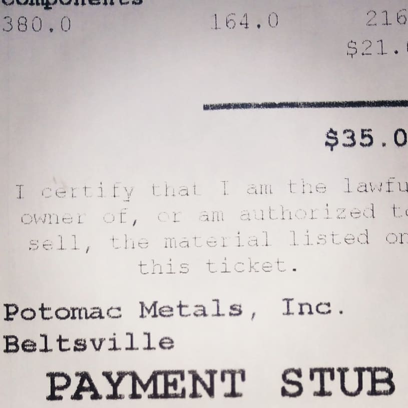 All_ATM1's tweet photo. Turn trash into cash! I collect metals that are being discarded. Sell it to a metal recycling facility and deposit the cash into a high yield savings account.
.
.
.
.
#savemoremoney #savemorecash #creativesavings #creativesaving #freemoney #howtosavemoney #turntrashintocash https://t.co/arTWLiThcv