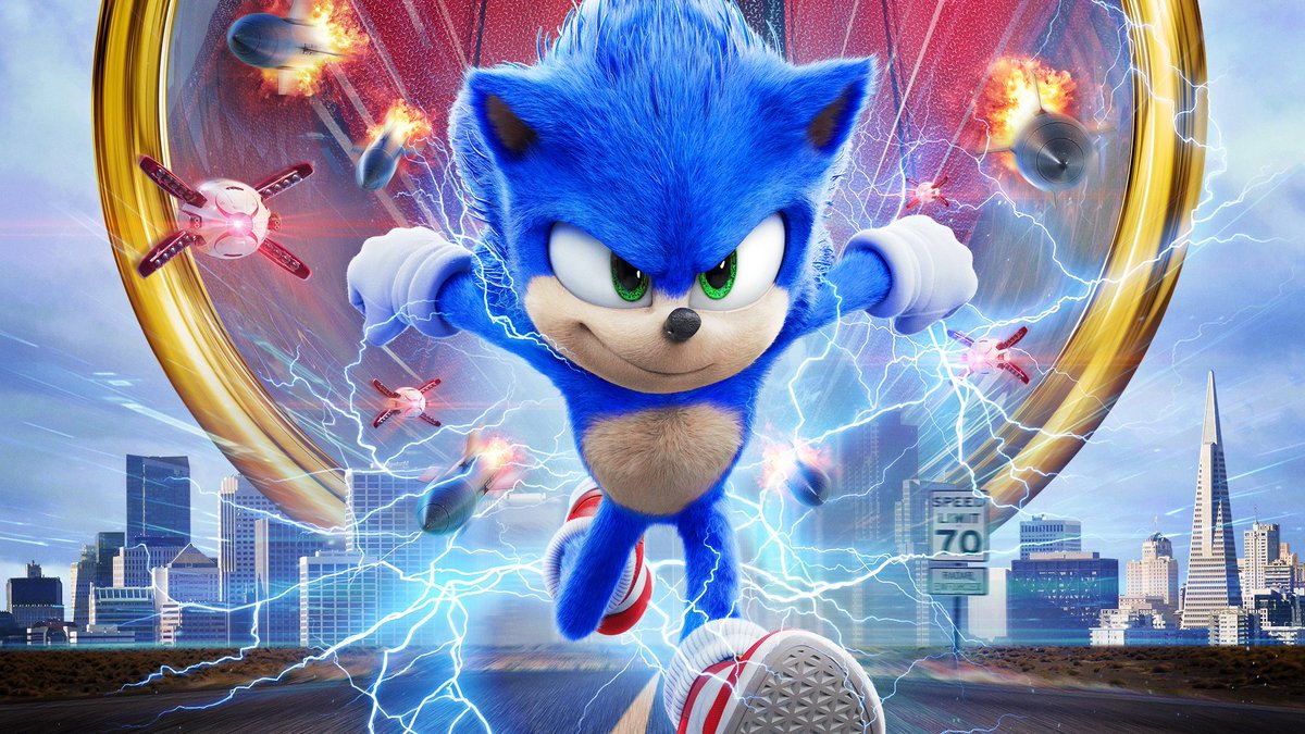 rockpapershot's tweet photo. The Sonic movie has revealed his promised makeover, and it's disappointingly familiar. Please, Hollywood, show some integrity and bring back Sonic's ratty fur and sinister human mouth - https://t.co/W4DdpxRdBh https://t.co/EukfG1mJQQ