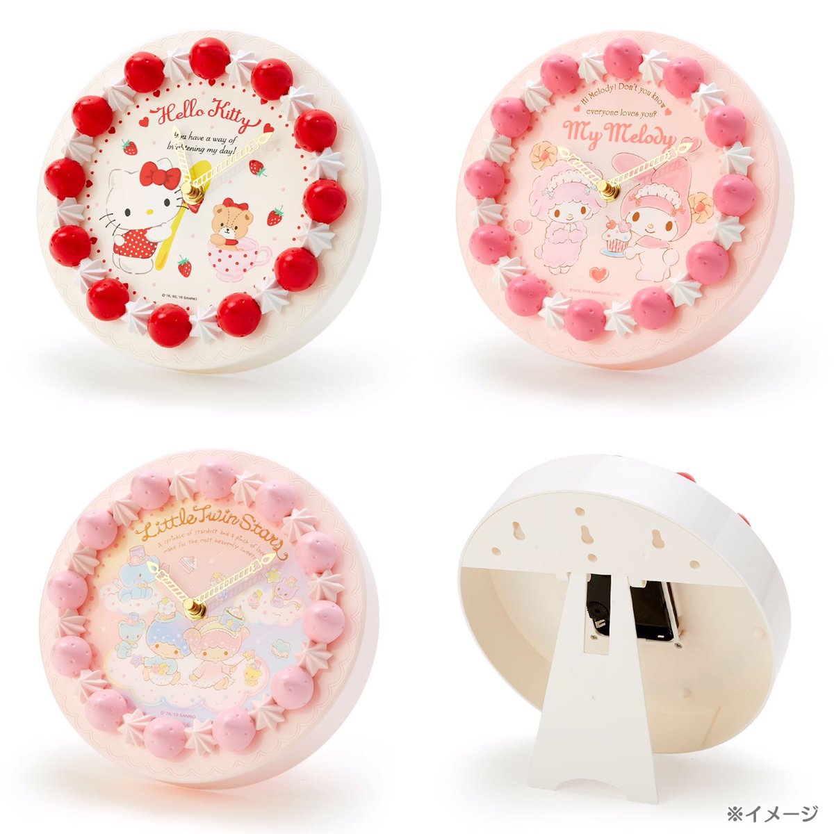 นาฬิกาเค้ก แขวน,ตั้งโต๊ะ #sanrioSize: 21 * 4 * 21cmราคา1690฿ 🇯🇵หิ้วญี่ปุ่นบินเอง 🇯🇵9-18ธันวา🇯🇵ส่งของ20ธันวา🇯🇵ดูสินค้าเพิ่มเติมได้ที่ #saipeninjapan #preorderjapan #หิ้วญี่ปุ่น #หิ้วญี่ปุ่นบินเอง #sanriothailand