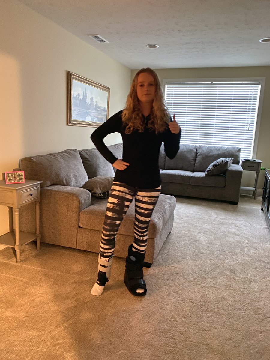 baileyseiler's tweet photo. ....until you break both your ankles @ChadwickMadelyn https://t.co/0PCIIJUybB