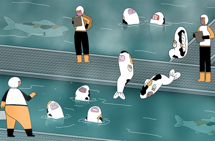 Animal training and symphonious masses: Louis Morton animates his post-climate change world > bit.ly/2XgMziF