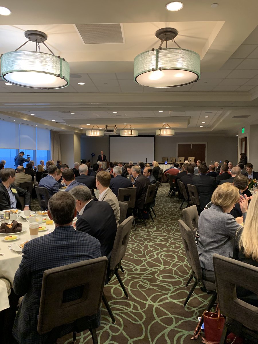 danielsineway's tweet photo. Packed house to congratulate ⁦⁦@jcyates⁩ on winning Imlay Leadership Award. A true titan in the tech community! ⁦@MMM_Law⁩ https://t.co/OzhmbLmf1c